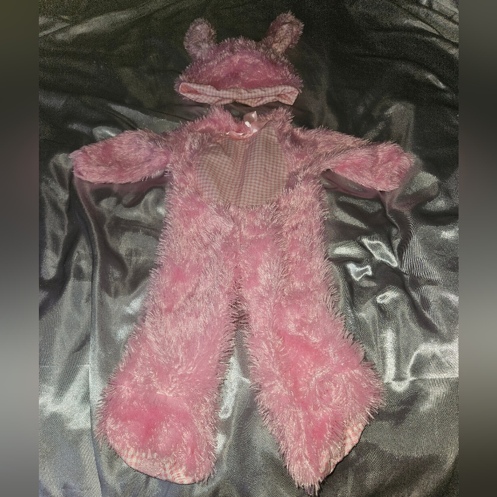 Infant fury bunny costume